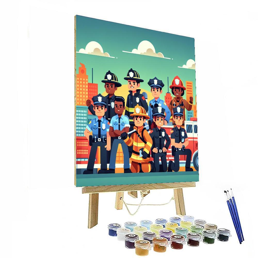 Heroic Rescue Missions Painting By Numbers Kit