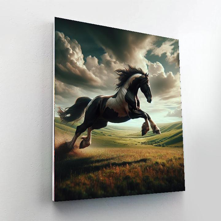 Majestic Horse Haven Paint By Number