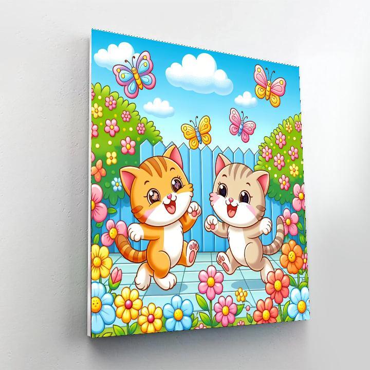 Adventures With Kittens Paint By Color