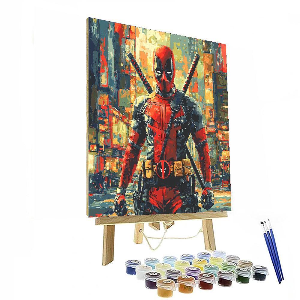 Ryan Reynolds: The Merc With A Mouth's Mischief Numbered Painting Kits