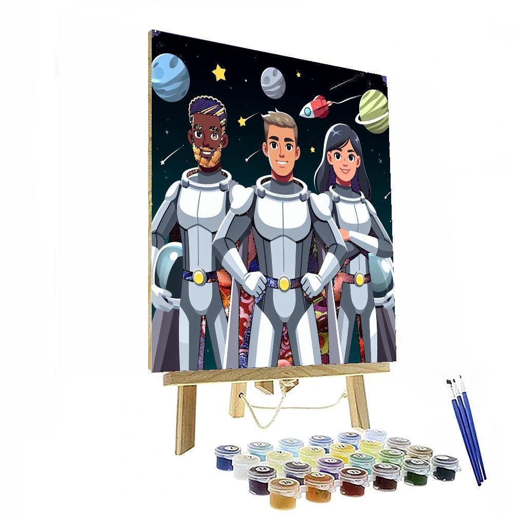 Galaxy Guardians Numbered Painting Kits