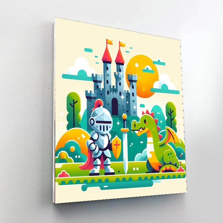 Knights Of Valor Paint By Number