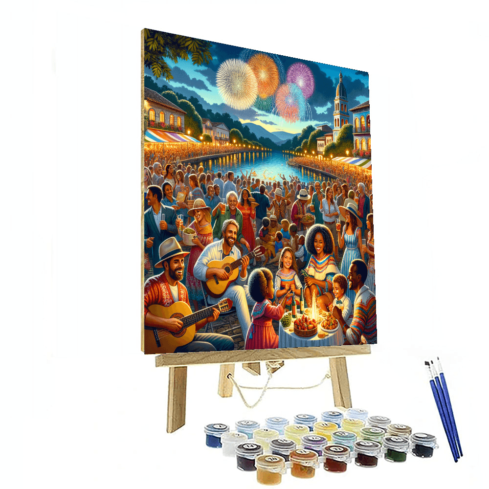 Zürich Fest - Switzerland - DIY Painting By Numbers Kit - Artistry Rack