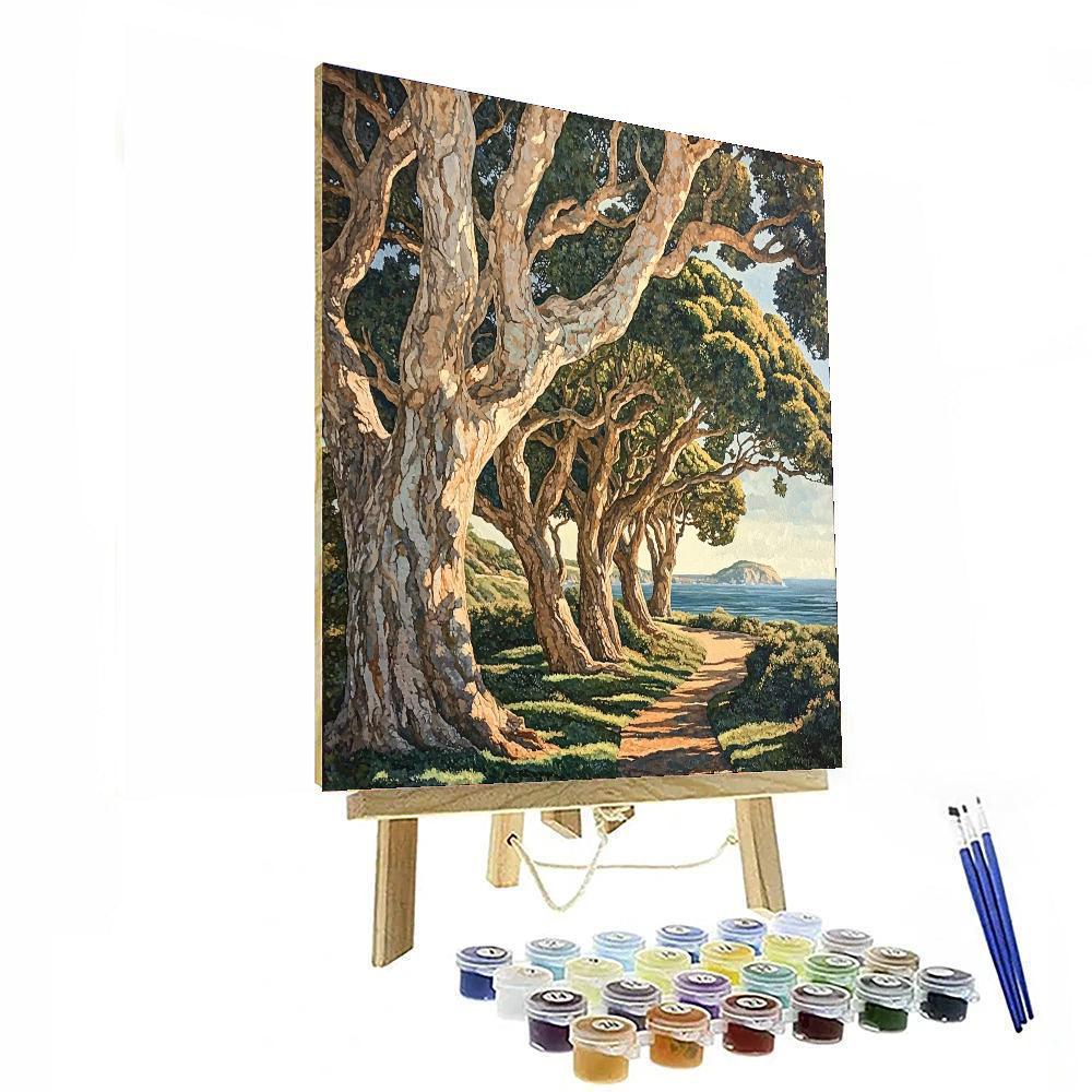 Michelangelo Inspired Timeless Grove  Paint By Number