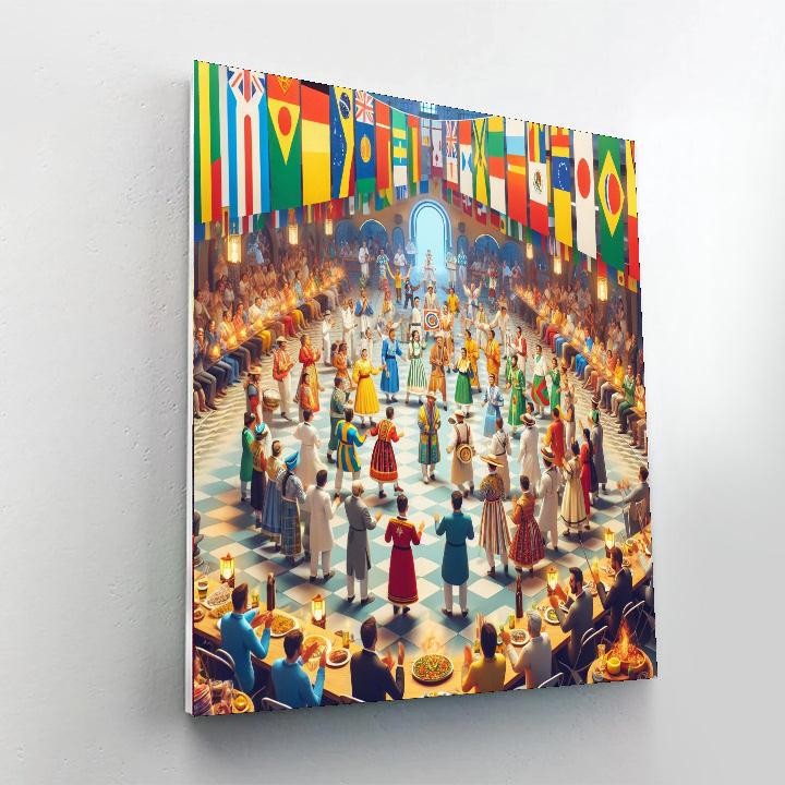 Giochi De Le Nazioni Number Painting