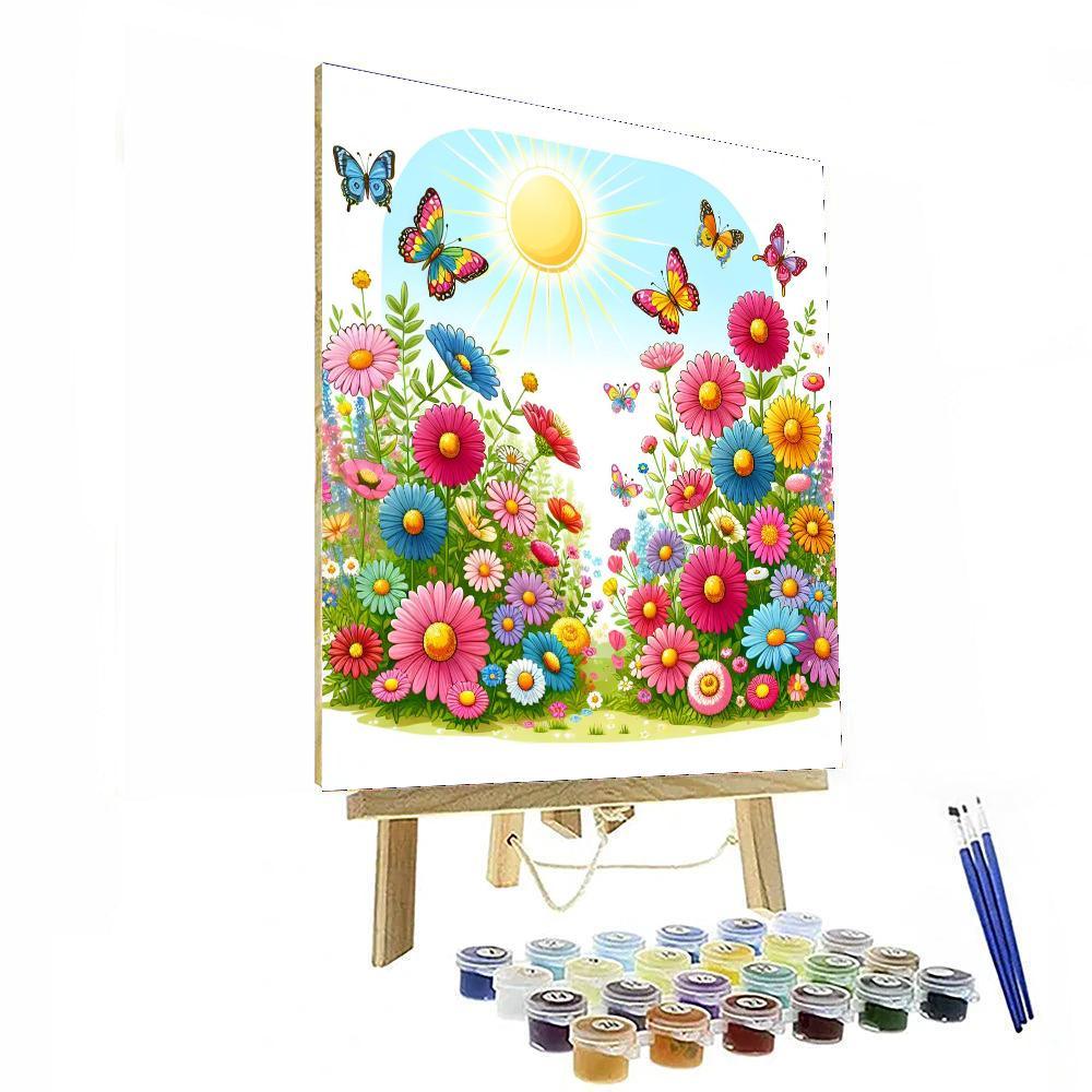 Dancing With Butterflies Paint By Number