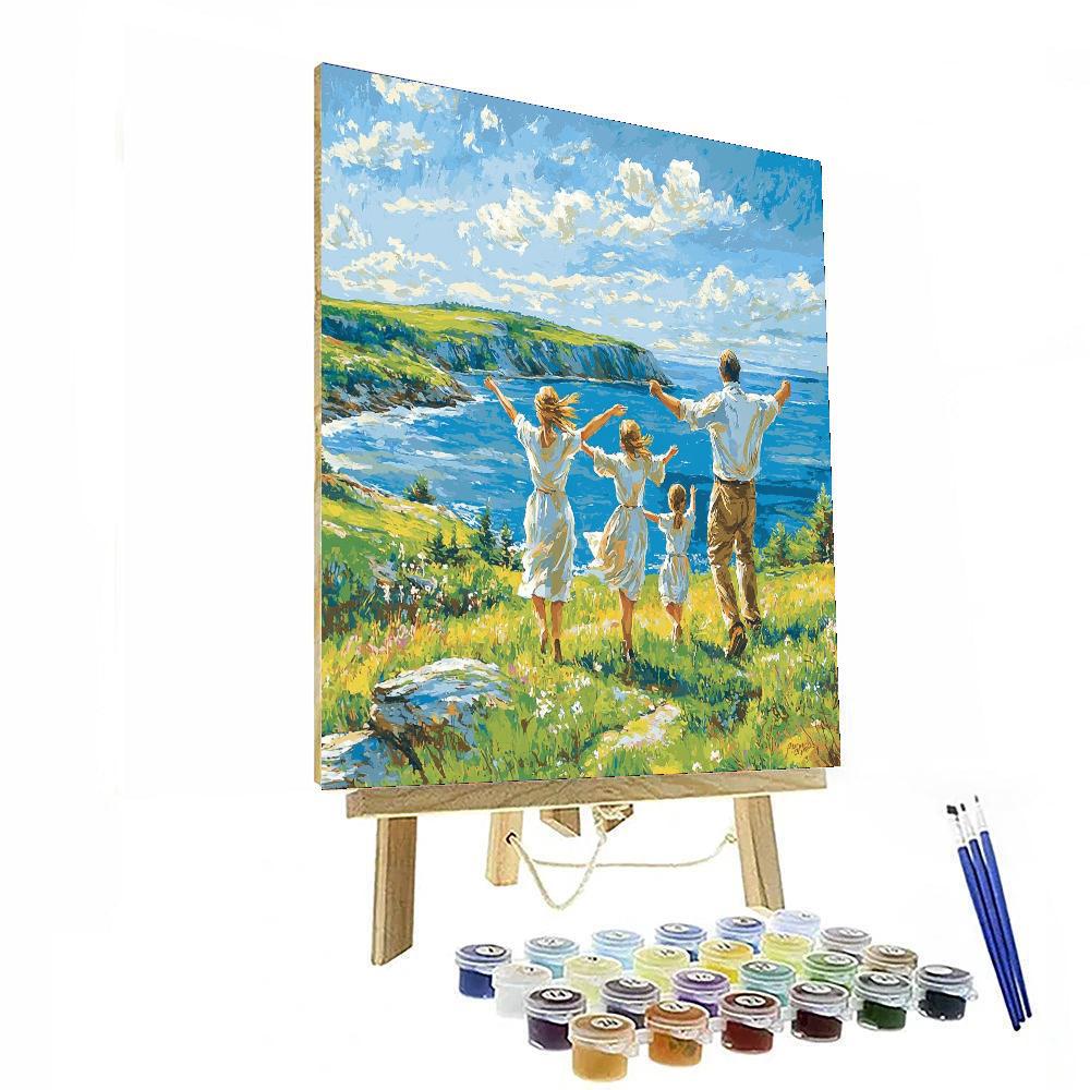 A Mother’s Guiding Hand Numbered Painting Kits