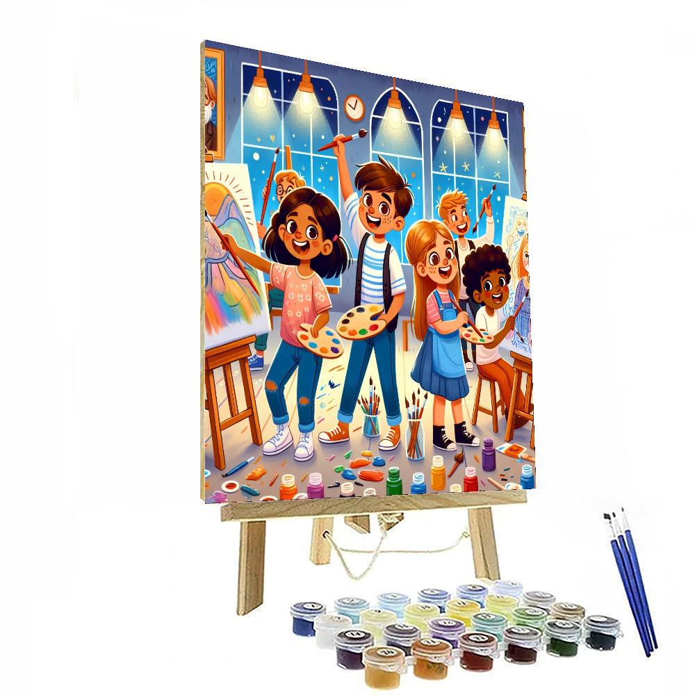 Artistic Journeys Number Painting