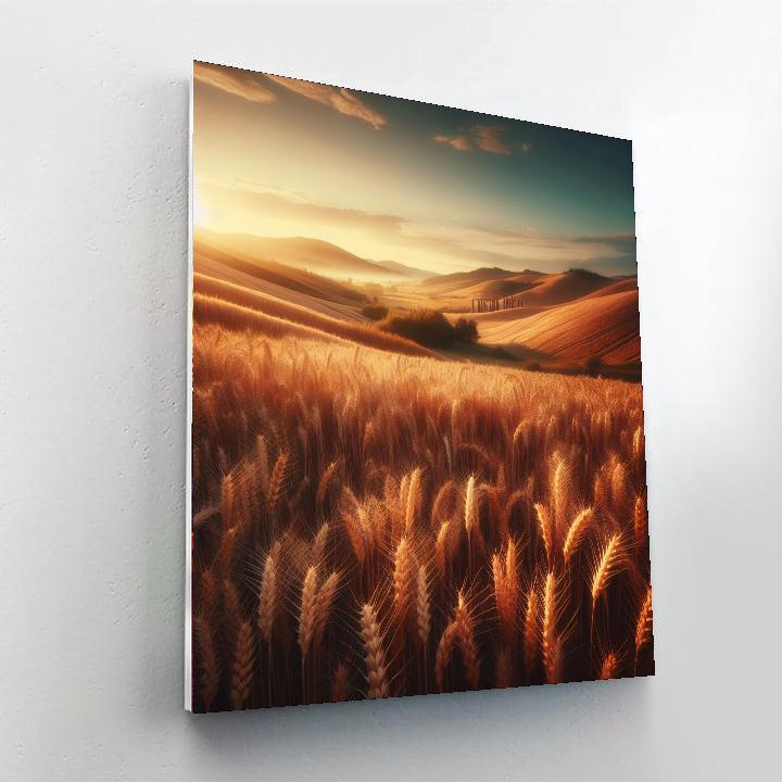 Golden Harvest Splendor Numbered Painting Kits