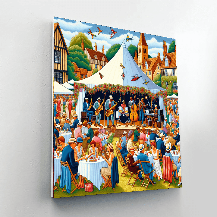 Jazz In Marciac - France DIY Paint By Numbers