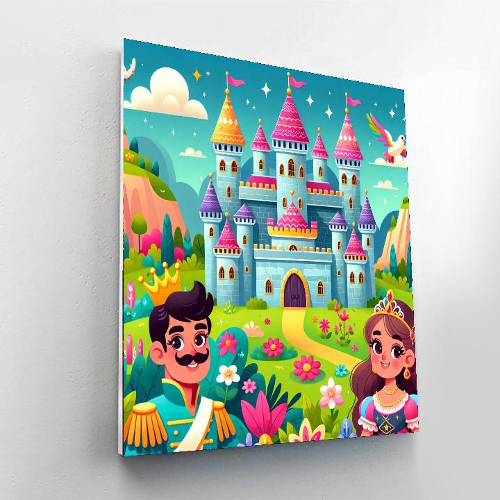 Fairytale Castle Chronicles Number Painting
