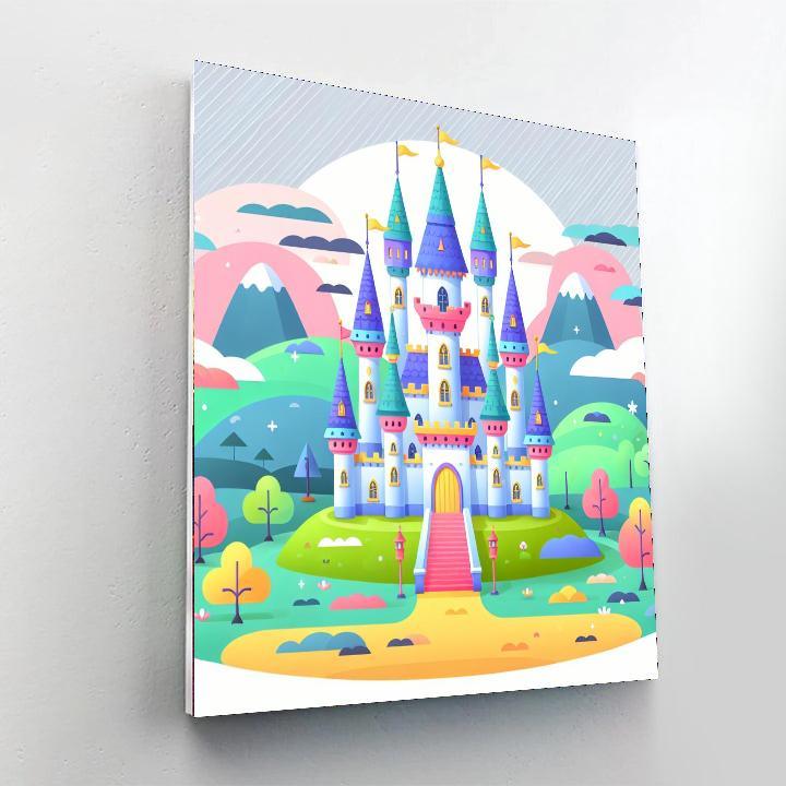 Creative Castles Paint By Numbers Kits