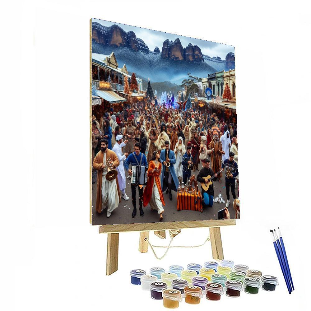 Winter Magic Festival - Australia Paint By Numbers Art
