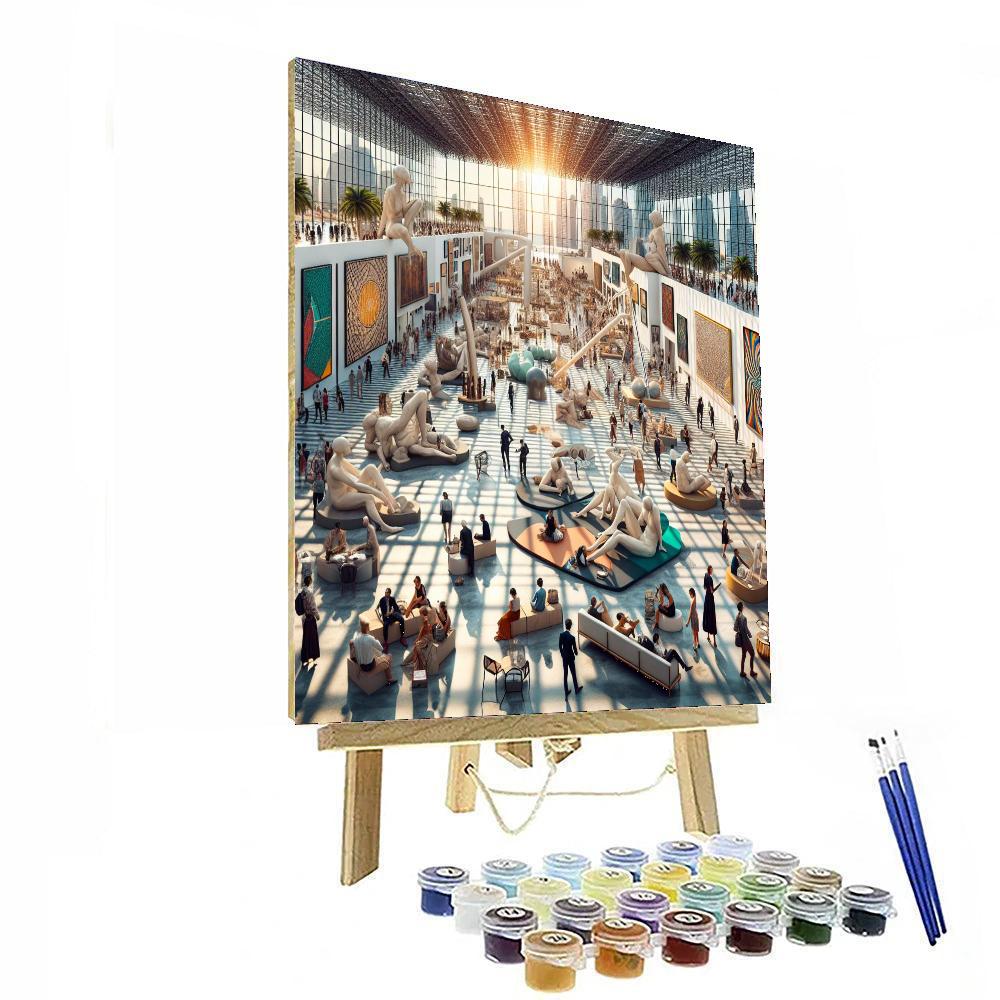 Art Basel - Miami, Usa Paint By Numbers Art