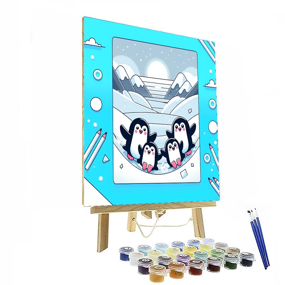 Polar Adventure Numbered Painting Kits