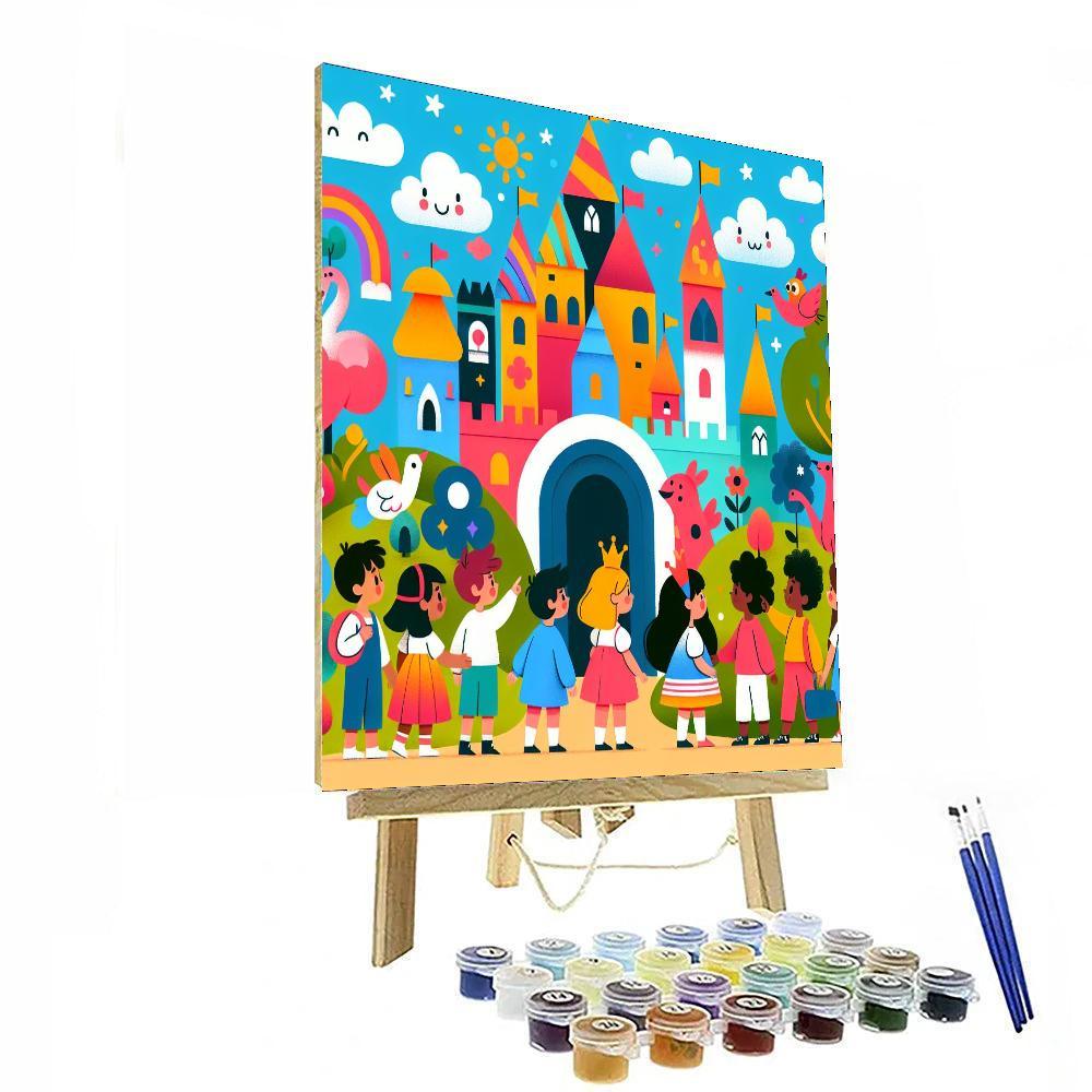 Dreamland Fantasy Painting Number Kit