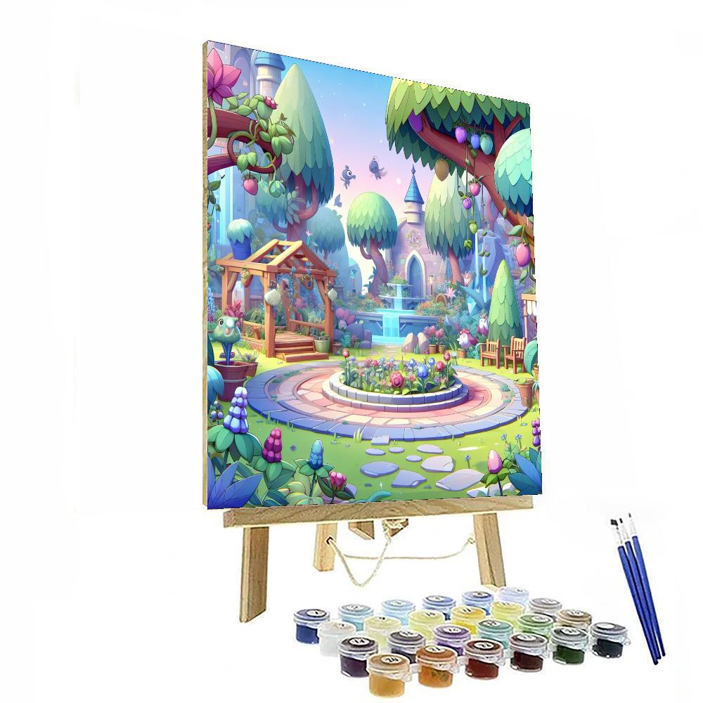 Mystic Garden Secrets Painting By Numbers Kit