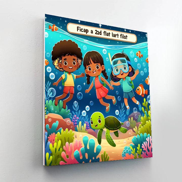 Underwater Exploration Team Paint By Numbers