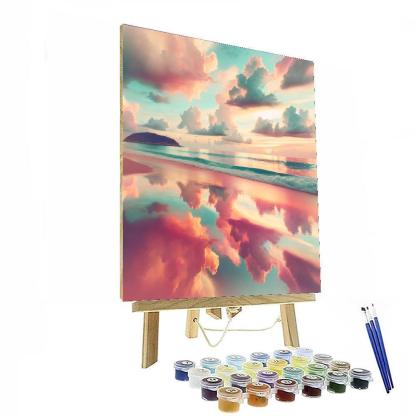 Elegant Seaside Retreat DIY Paint By Numbers