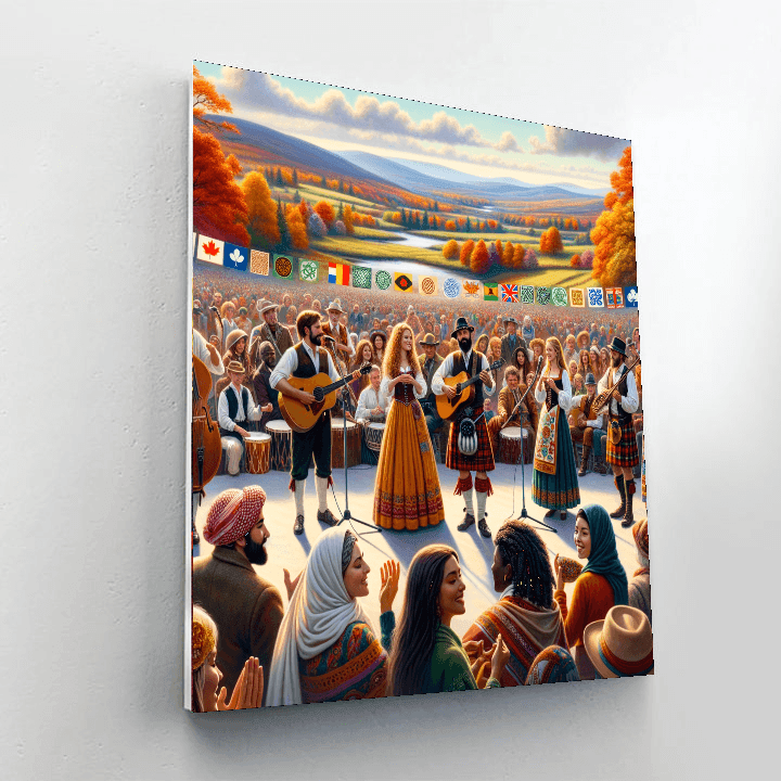 Celtic Colours - Canada Number Painting