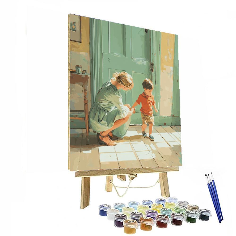 First Steps With Mom DIY Paint By Numbers