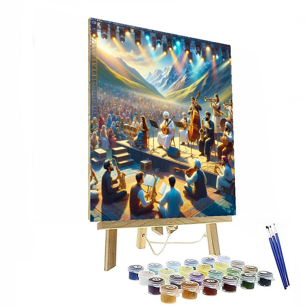 Almaty Jazz Festival - Kazakhstan DIY Paint By Numbers