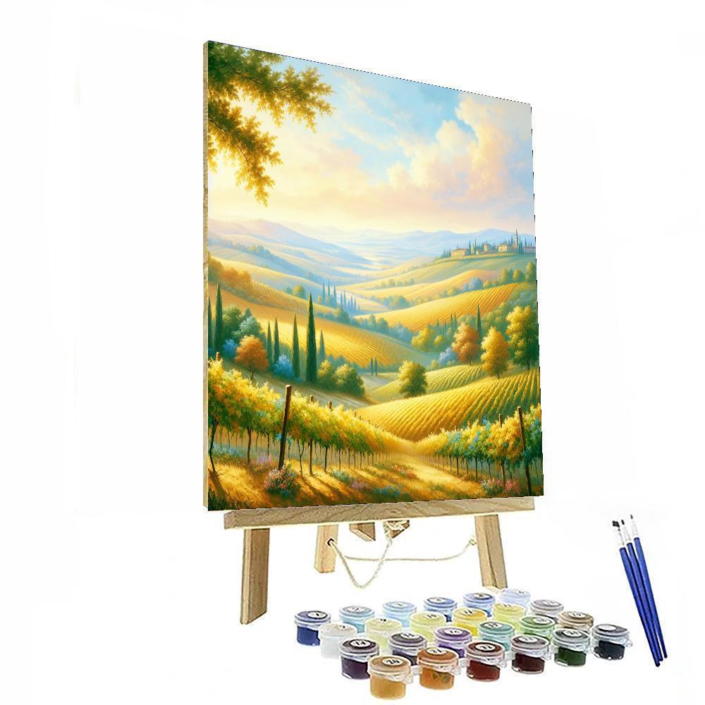 Italian Countryside Escape Paint By Number