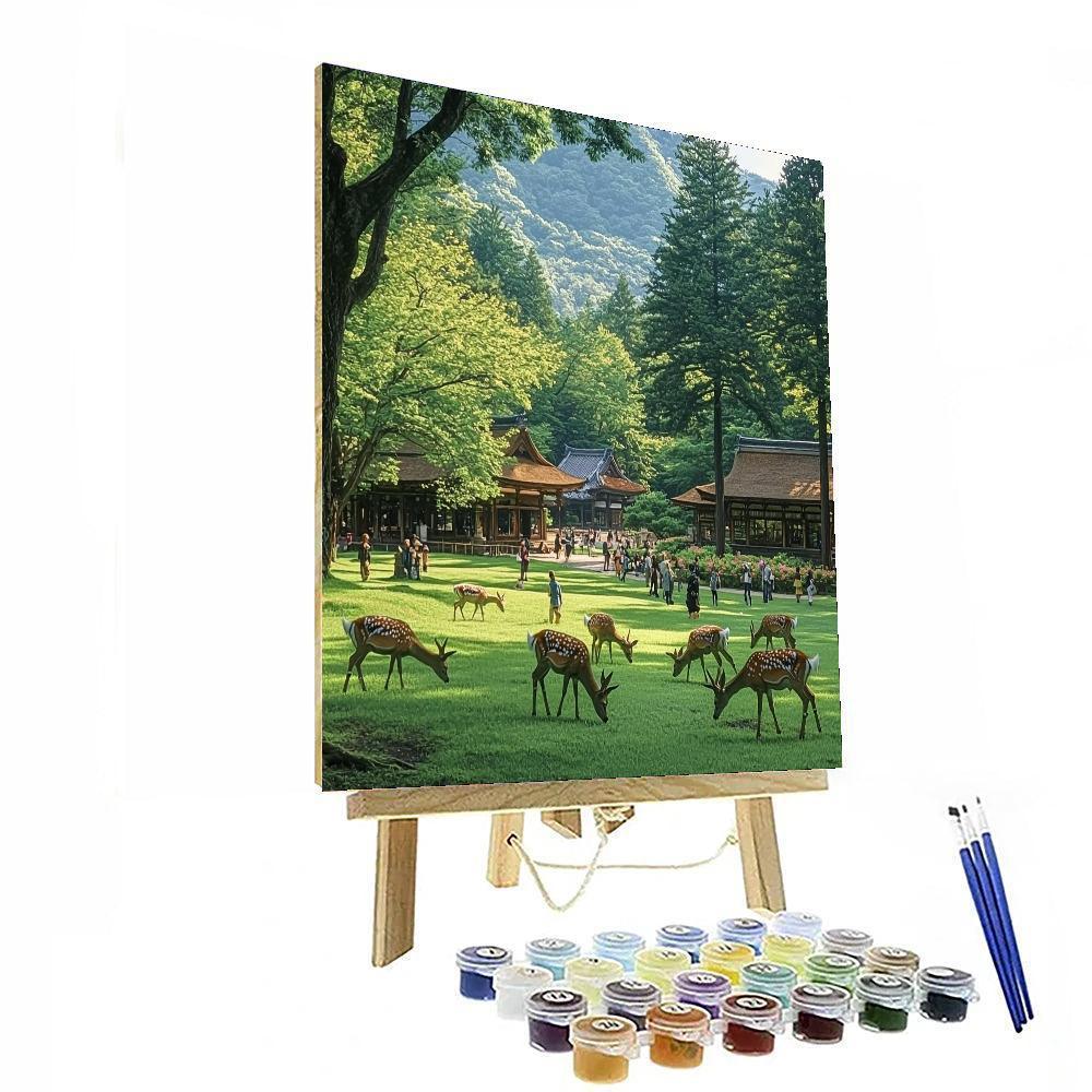 Nara Park - Japan Paint By Number
