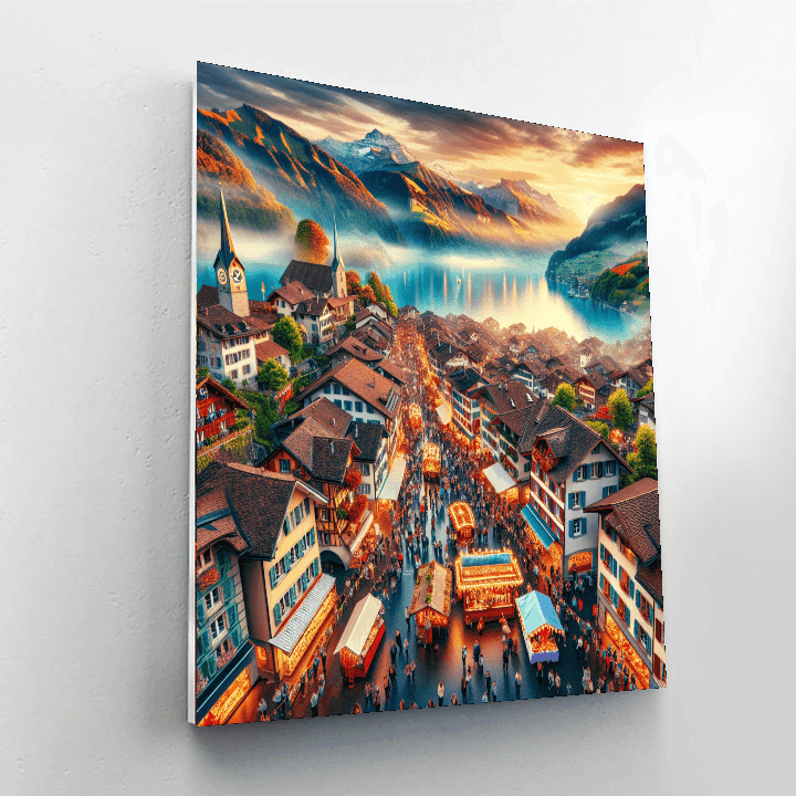 La Fête Des Vignerons - Switzerland Paint By Color