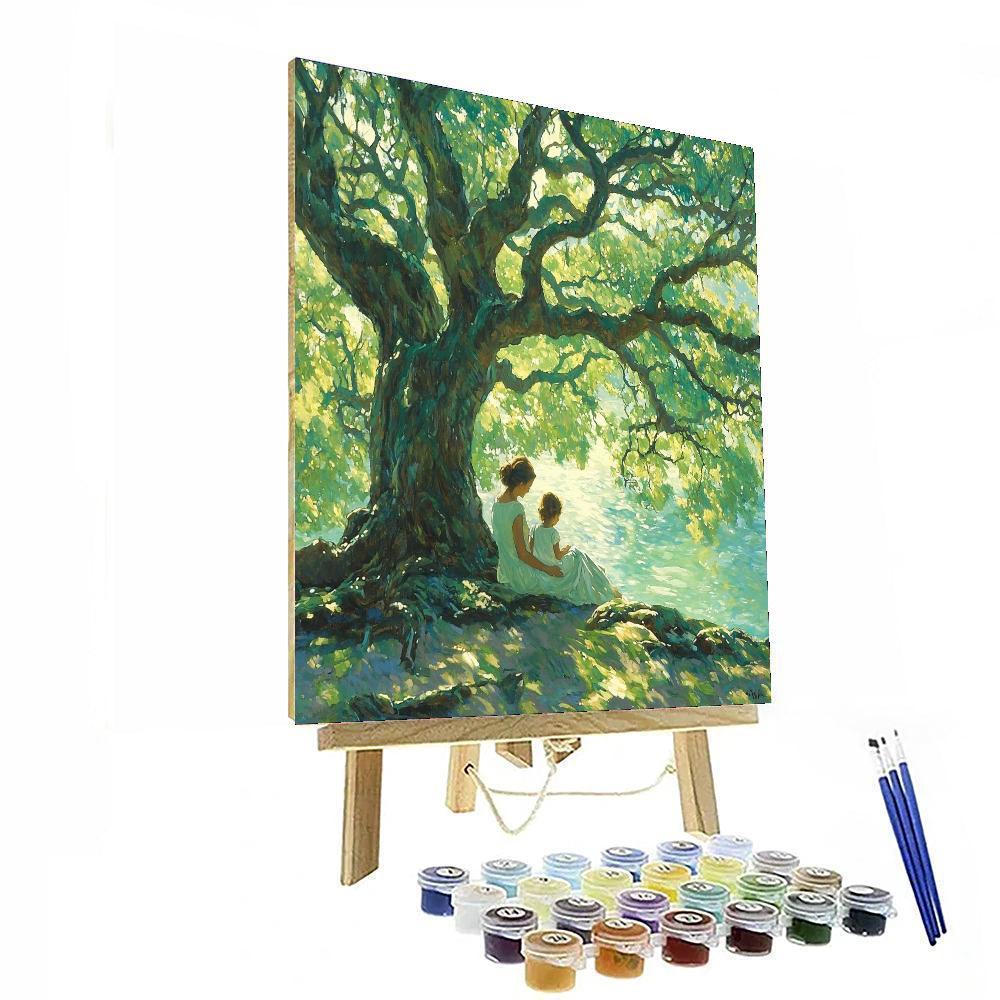 Under The Sunlit Canopy Paint By Numbers Kits