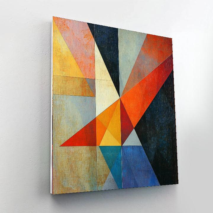 Kazimir Malevich Inspired Balance Of Opposites  Paint By Color