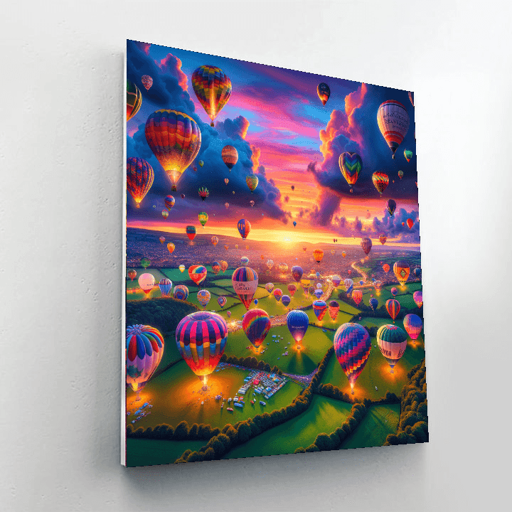 Bristol International Balloon Fiesta - Bristol Numbered Painting Kits