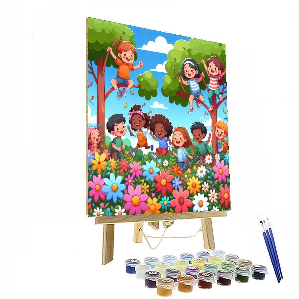 Sunny Outdoor Adventure Numbered Painting Kits
