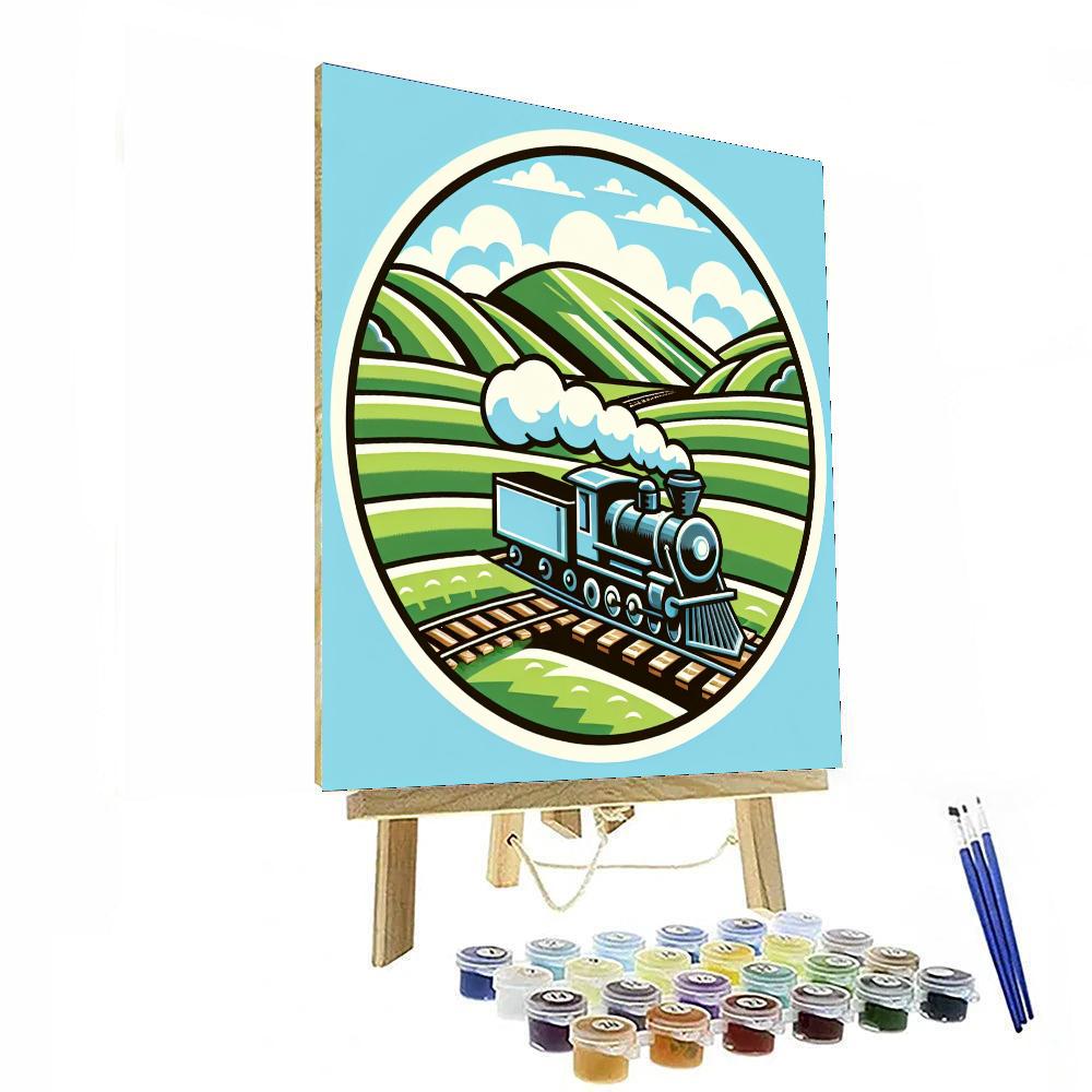 Rustic Railroads Numbered Painting Kits