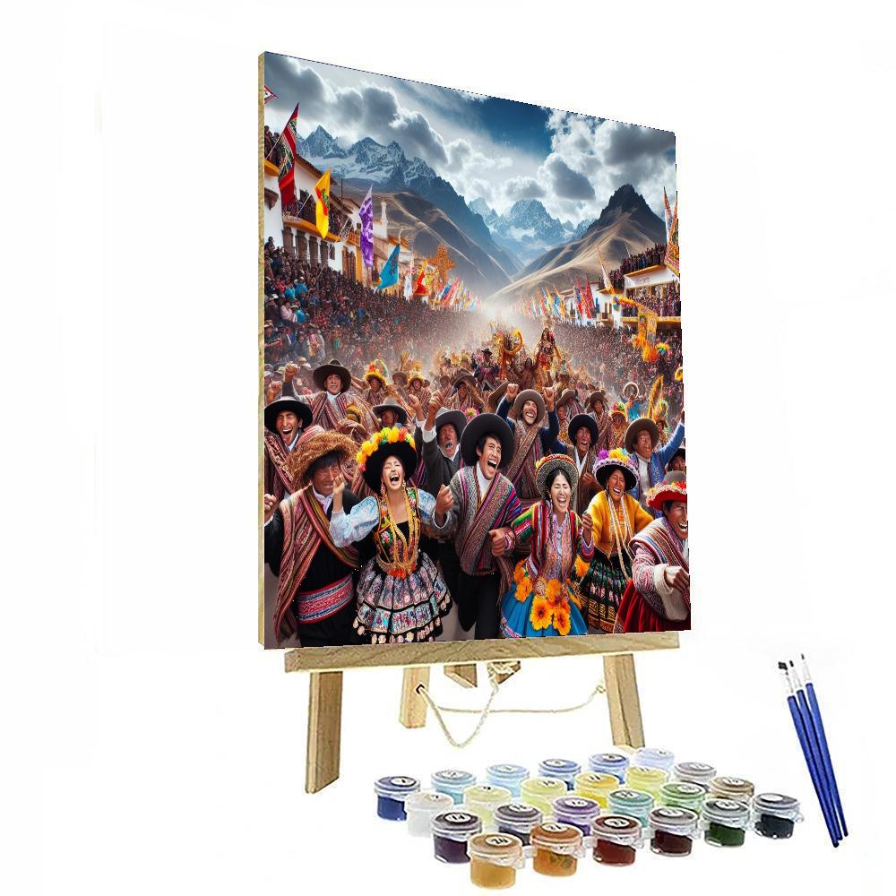 Fiesta De La Virgen De La Candelaria - Puno Paint By Numbers