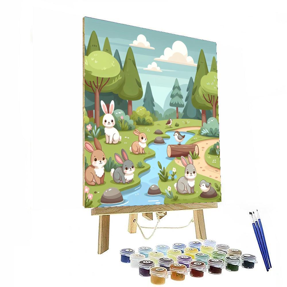 Wild Wilderness Walk Number Painting