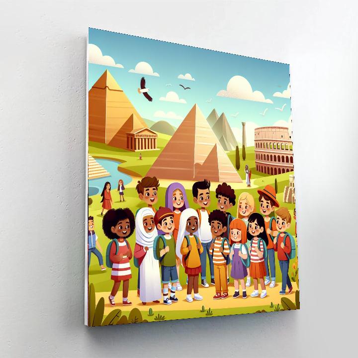 Ancient Civilizations Journey DIY Paint By Numbers