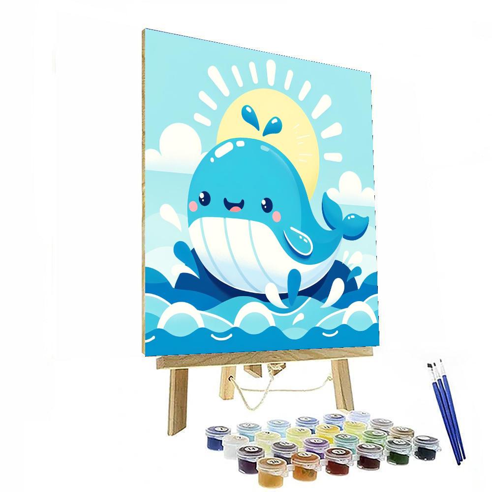 Wondrous Whale Adventure Numbered Painting Kits