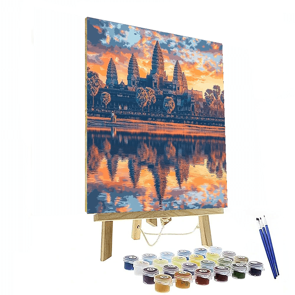 Angkor Wat Paint By Color