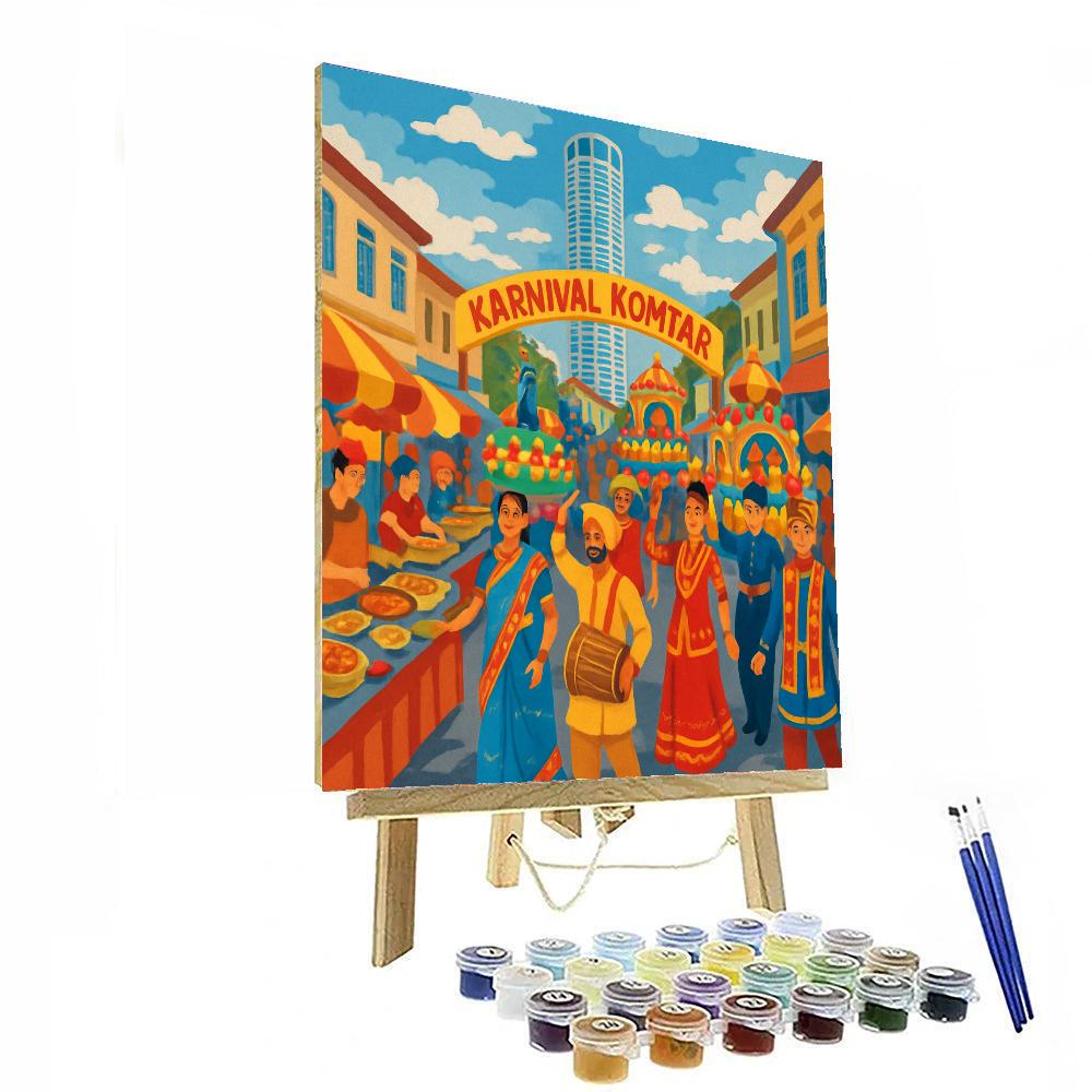 Karnival Komtar DIY Paint By Numbers