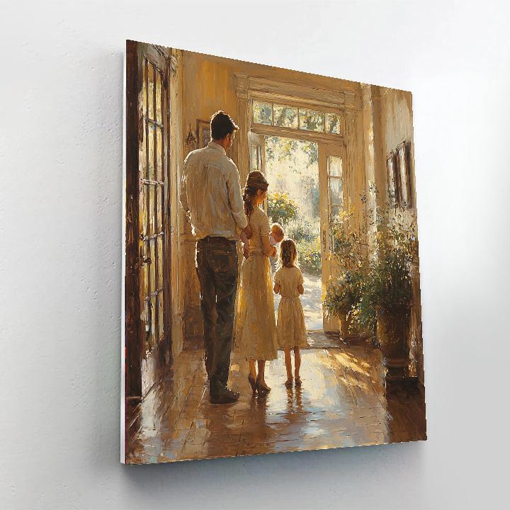 Our Cozy Family Paint By Number