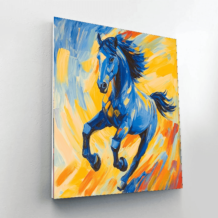 Franz Marc Inspired Noble Beast  Paint By Numbers Art