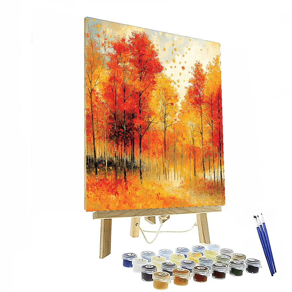 Pierre-Auguste Renoir Inspired Cascading Colors  Paint By Color