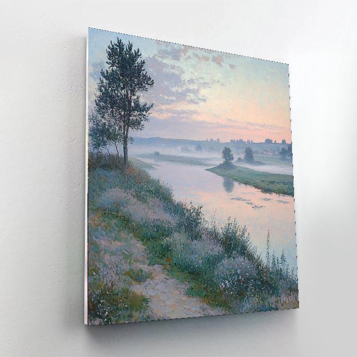 Edgar Degas Inspired Essence Of Morning Mist  Paint By Color