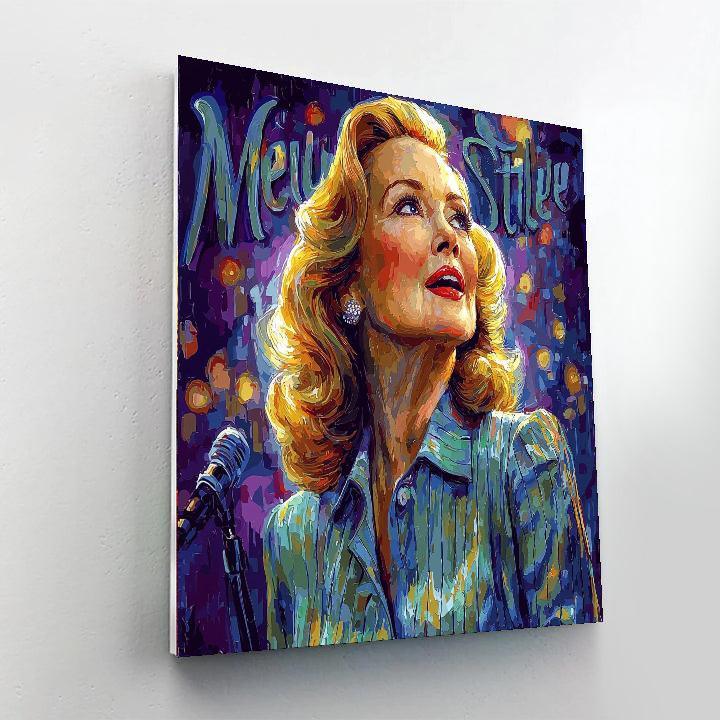 Meryl Streep: The Master Of Transformational Artistry Number Painting