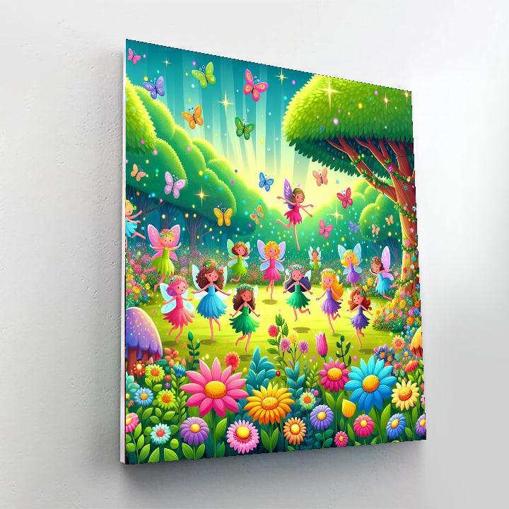 Magical Fairy Grove Paint By Number