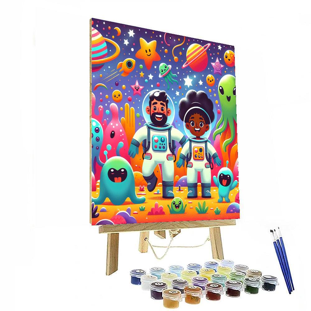 Cosmic Explorers Expedition Paint By Numbers