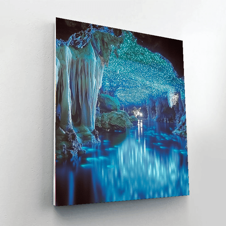 Glowworm Caves - Waitomo Paint By Numbers Kits