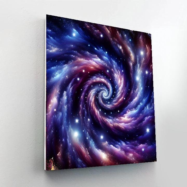 Galaxy Whirl Numbered Painting Kits