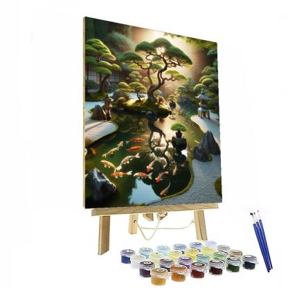 Enchanted Japanese Garden DIY Paint By Numbers